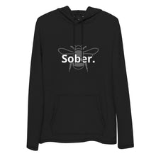 Load image into Gallery viewer, Bee Sober Lightweight Unisex Hoodie