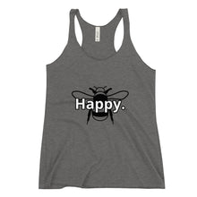 Load image into Gallery viewer, Bee Happy Womens Tank Top