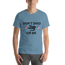 Load image into Gallery viewer, Don&#39;t Shed On Me Unisex T-shirt (Lion)
